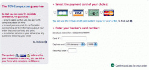 TGV Ticket Payment Options