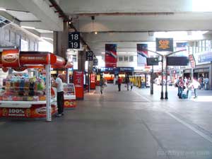 Gare Montparnasse Train platforms west side