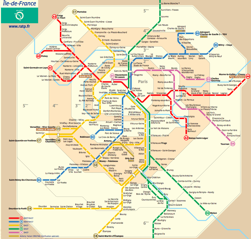 france train map