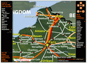TGV Map France