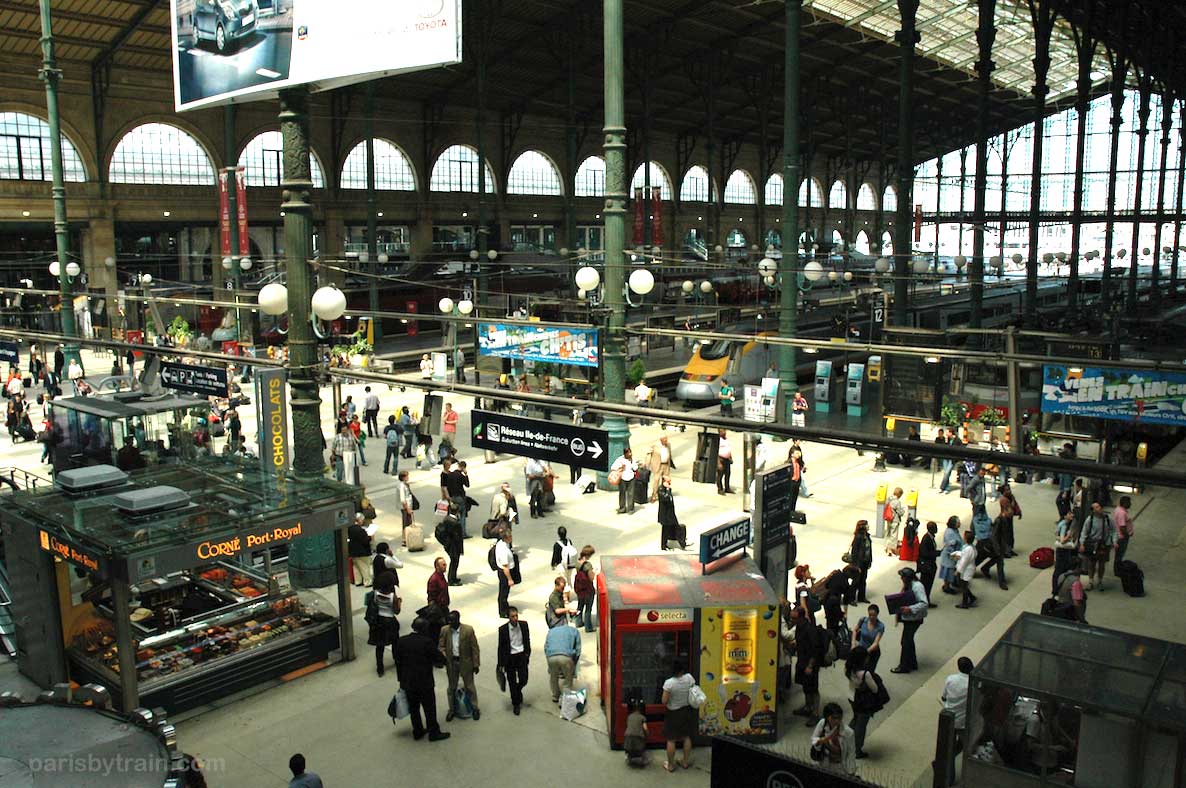 Gare Du Nord Train Station Paris By Train