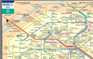 Metro Kort Over Paris Paris Metro Maps   Paris by Train Metro Kort Over Paris