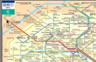 Paris Metro Maps - Paris by Train