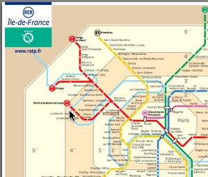 RER A Paris By Train