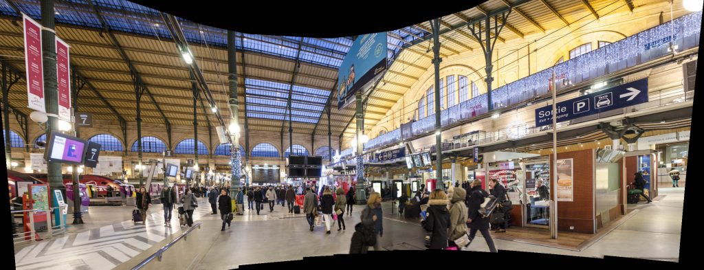 Gare du Nord atrium looking east