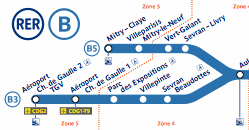 Paris RER B First & Last Trains - Schedule & Timetables - Paris by Train