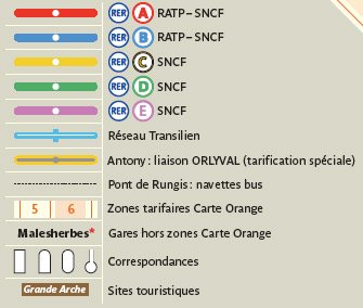 harta metrou paris pe zone Paris Transportation Zone Map   Paris by Train