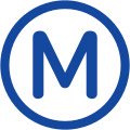 Paris Metro symbol large
