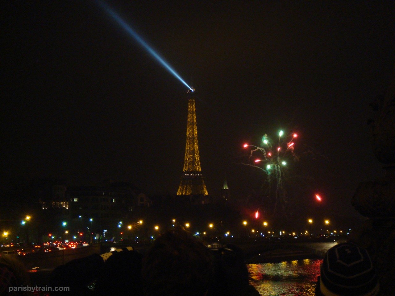 Eiffel Tower New Year's Eve Paris by Train