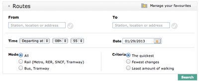 Paris Router Finder Tool