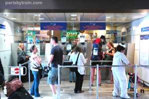 Gare de Lyon Train Station Transilien Ticket Window Paris Suburban Trains