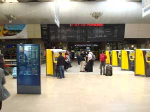 Gare Montparnasse TGV Ticket vending machines