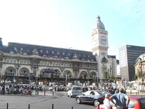 Gare de Lyon Train Station Building Front