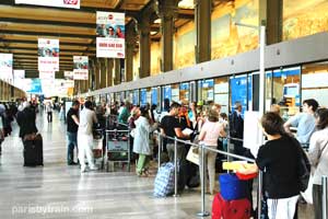 Gare de Lyon Train Station Ticket Windows