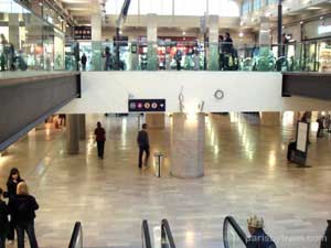 Hall Central and Metro Level - Gare de l'Est