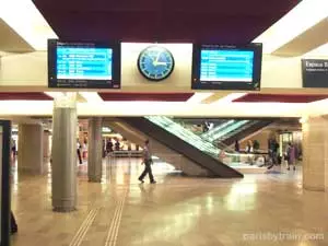 Train Departure Screens Gare de l'Est
