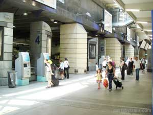 Gare Montparnasse Train platforms