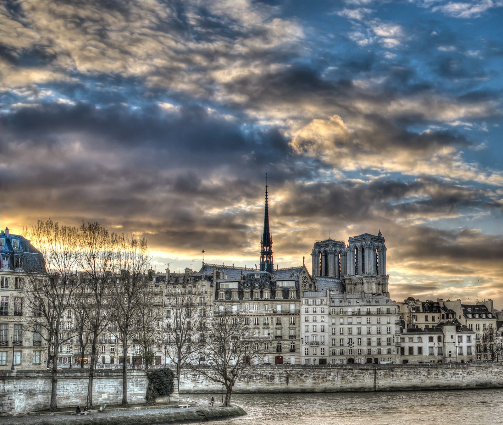 St Sulpice Sunset Paris
