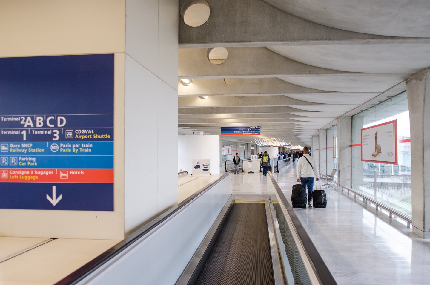 Paris Charles de Gaulle Airport T2G terminal