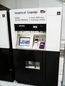 CDG Train Ticket Machine - white