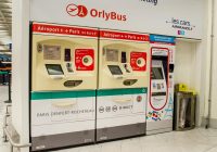 OrlyBus Ticket Vending Machine Orly Airport