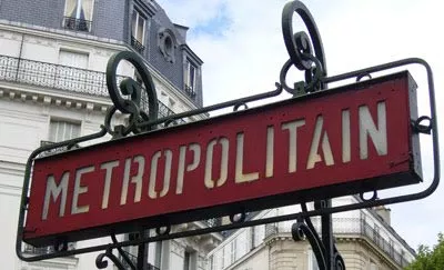 tourist paris metro map