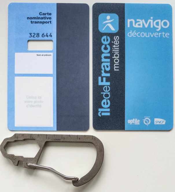 Navigo Decouverte card 2019