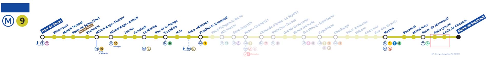 metro-9-stations-open-dec-2019-strike - Paris by Train