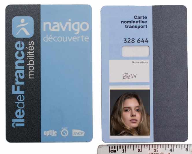 Navigo Week Pass on Navigo Découverte card