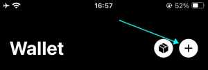 Click plus button