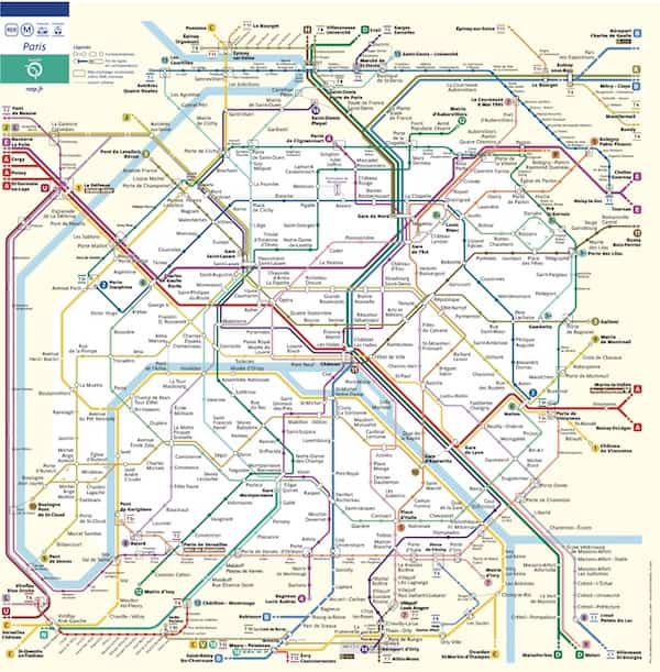 2026 Paris Metro Map